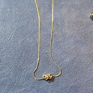 Elegant Gold Heart Necklace